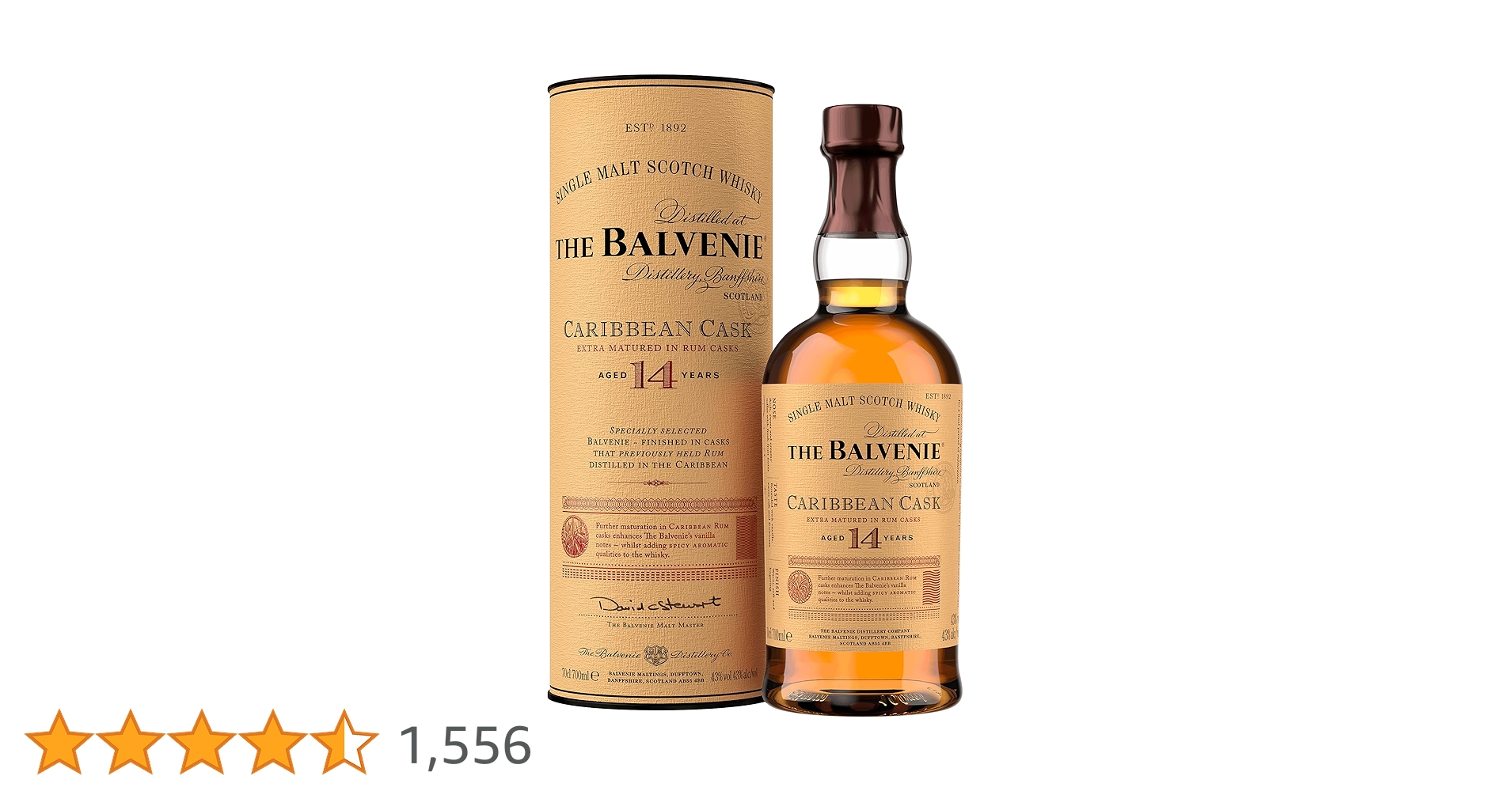 (値下げ)The Balvenie Rumwood 14年 Balvenie 14-year-old RumWood - Ratings and reviews - Whiskybase